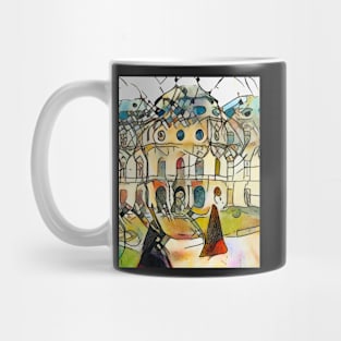 Kandinsky meets Belvedere Palace (1) Mug